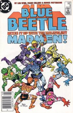 Blue Beetle [DC] (1986) 3 (Newsstand Edition)