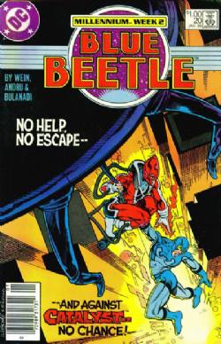 Blue Beetle [DC] (1986) 20 (Newsstand Edition)