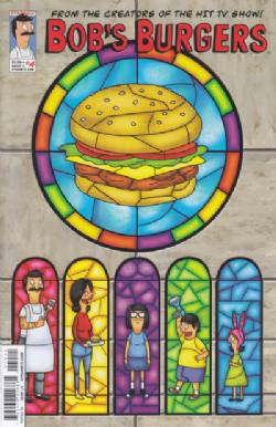 Bob's Burgers [Dynamite] (2014) 4 (main cover with logo)