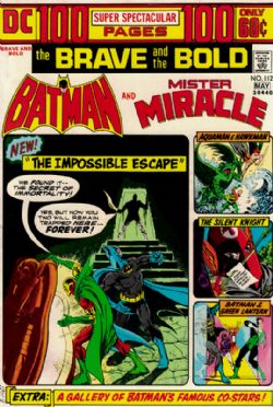 The Brave And The Bold (1st Series) (1955) 112 (Batman / Mister Miracle)