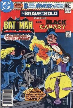 The Brave And The Bold [DC] (1955) 166 (Batman / Black Canary) (Newsstand Edition)