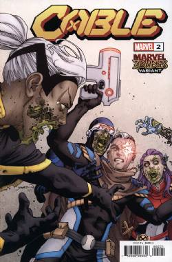 Cable [Marvel] (2020) 2 (Variant Marvel Zombies Cover)