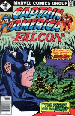 Captain America [Marvel] (1968) 207 (Whitman Edition)