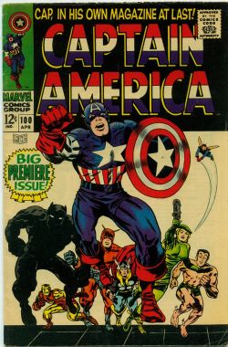 Captain America [Marvel] (1968) 100 