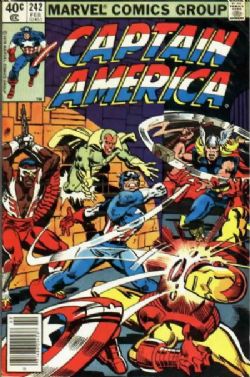 Captain America [Marvel] (1968) 242 (Newsstand Edition)