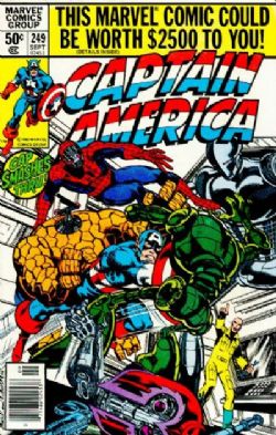 Captain America [Marvel] (1968) 249 (Newsstand Edition)