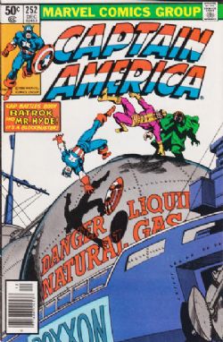 Captain America [Marvel] (1968) 252 (Newsstand Edition)