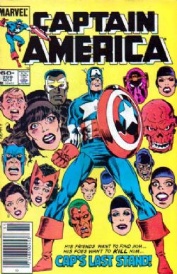 Captain America [1st Marvel Series] (1968) 299 (Newsstand Edition)