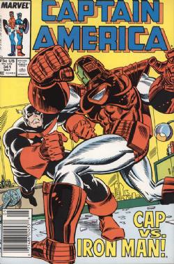 Captain America [1st Marvel Series] (1968) 341 (Newsstand Edition)