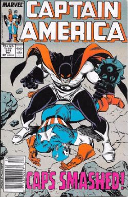 Captain America [Marvel] (1968) 348 (Newsstand Edition)