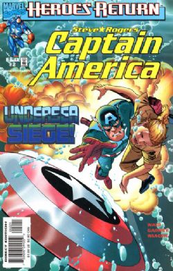Captain America [Marvel] (1998) 2 (Under Siege Variant Cover)