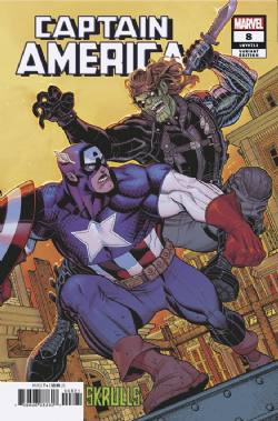 Captain America [Marvel] (2018) 8 (Variant Pepe Larraz Cover)
