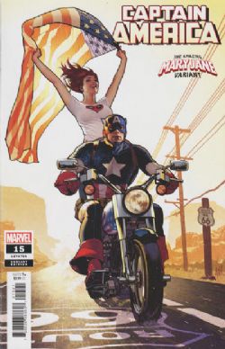 Captain America [9th Marvel Series] (2018) 15 (719) (Variant Adam Hughes Cover)