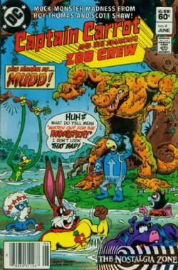 Captain Carrot And His Amazing Zoo Crew [DC] (1982) 4 (Newsstand Edition)