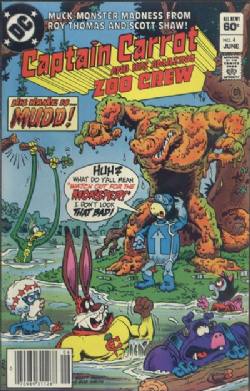 Captain Carrot And His Amazing Zoo Crew [DC] (1982) 4 (Newsstand Edition)