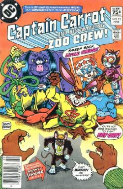 Captain Carrot And His Amazing Zoo Crew [DC] (1982) 12 (Newsstand Edition)