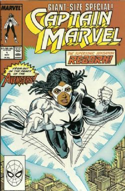 Captain Marvel [Marvel] (1989) 1 (Direct Edition)