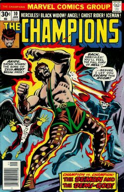 Champions [1st Marvel Series] (1975) 10
