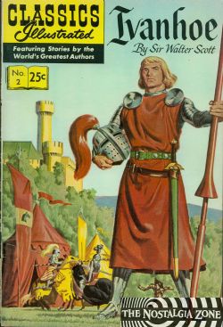 Classics Illustrated [Gilberton] (1941) 2 (Ivanhoe) HRN169 (24th Print) 