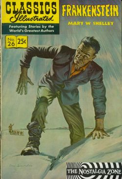 Classics Illustrated [Gilberton] (1941) 26 (Frankenstein) HRN169 (19th Print)