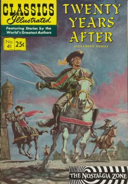 Classics Illustrated [Gilberton] (1941) 41 (Twenty Years After) HRN169 (7th Print) 