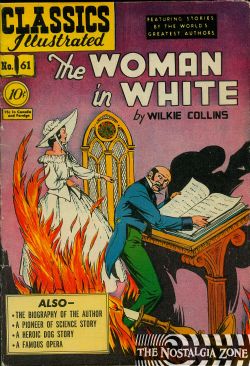 Classics Illustrated [Gilberton] (1941) 61 (The Woman In White) HRN62 (1st Print 'B') 