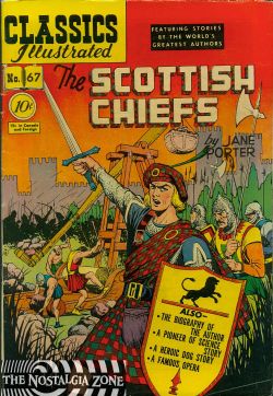 Classics Illustrated [Gilberton] (1941) 67 (The Scottish Chiefs) HRN67 (1st Print) 