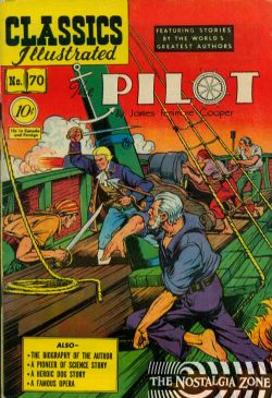 Classics Illustrated [Gilberton] (1941) 70 (The Pilot) HRN71 (1st Print) 