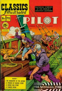 Classics Illustrated [Gilberton] (1941) 70 (The Pilot) HRN92 (2nd Print) 