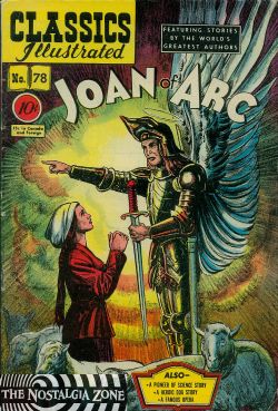 Classics Illustrated [Gilberton] (1941) 78 (Joan Of Arc) HRN78 (1st Print) 