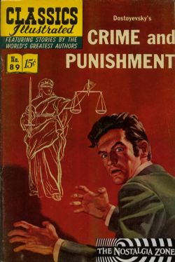 Classics Illustrated [Gilberton] (1941) 89 (Crime And Punishment) HRN167 (4th Print) 