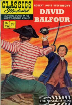 Classics Illustrated [Gilberton] (1941) 94 (David Balfour) HRN94 (1st Print)