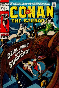 Conan The Barbarian (1st Marvel Series) (1970) 6