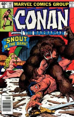 Conan The Barbarian [Marvel] (1970) 107 (Newsstand Edition)