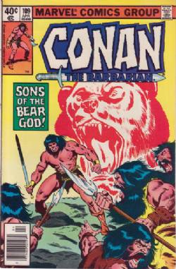Conan The Barbarian [Marvel] (1970) 109 (Newsstand Edition)