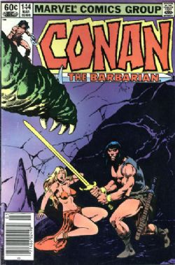 Conan The Barbarian [Marvel] (1970) 144 (Newsstand Edition)