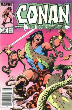 Conan The Barbarian [Marvel] (1970) 162 (Newsstand Edition)