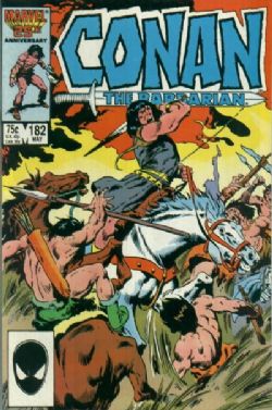 Conan The Barbarian [Marvel] (1970) 182 (Direct Edition)