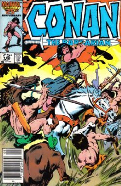 Conan The Barbarian [Marvel] (1970) 182 (Newsstand Edition)