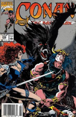 Conan The Barbarian [Marvel] (1970) 246 (Newsstand Edition)