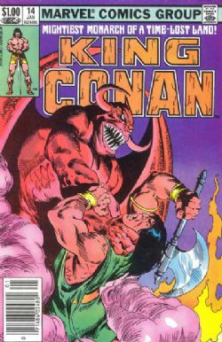 Conan The King [Marvel] (1980) 14 (Newsstand Edition)