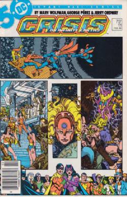 Crisis On Infinite Earths [DC] (1985) 11 (Newsstand Edition)