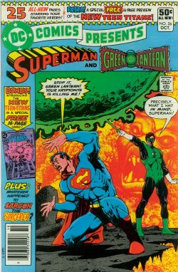 DC Comics Presents [DC] (1978) 26 (Newsstand Edition) (Superman And Green Lantern)