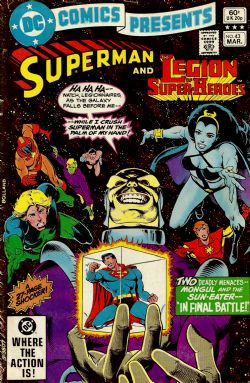 DC Comics Presents [DC] (1978) 43 (Superman and the Legion of Super-Heroes)
