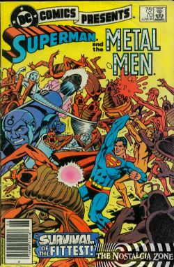 DC Comics Presents [DC] (1978) 70 (Superman And The Metal Men) (Mark Jewelers Edition)