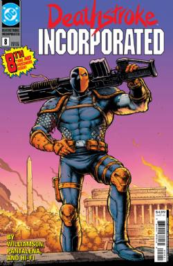 Deathstroke Inc. [DC] (2021) 8 (Variant Chris Burnham Cover)