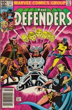 The Defenders [Marvel] (1972) 117 (Newsstand Edition) (w/ Tattooz)