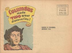 Dodge Motors Promotional Comics: Columbus Made Two Great Discoveries! [Dodge Motor Company] (1953) nn