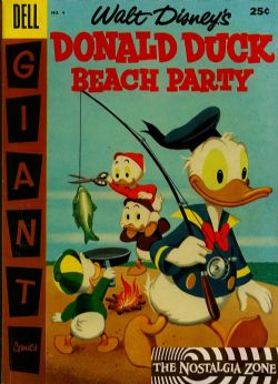 Donald Duck Beach Party [Dell] (1954) 4