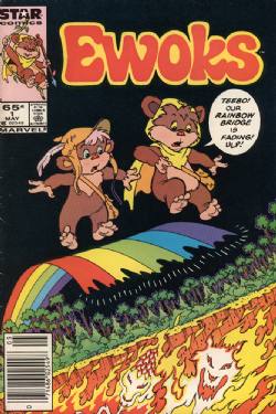 Ewoks [Star] (1985) 1 (Newsstand Edition)